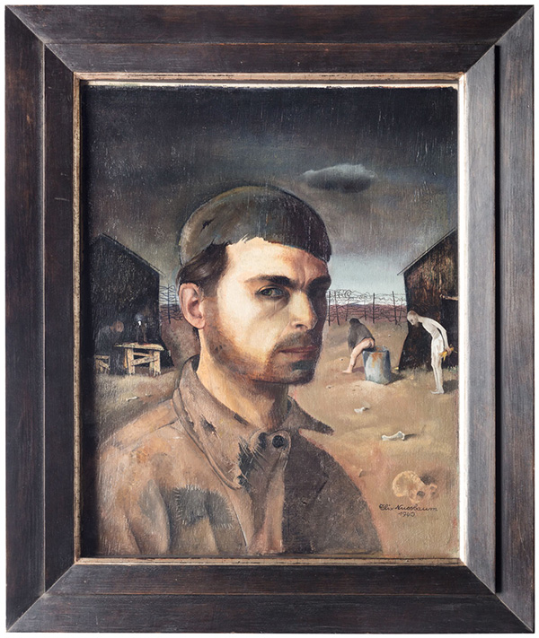 Self-Portrait in the Camp