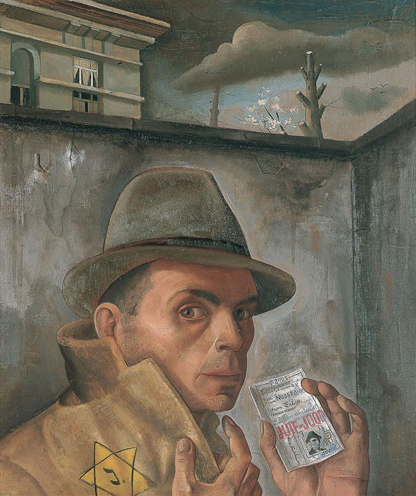 Self-Portrait with Jewish Identity Card