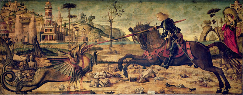 Vittore Carpaccio, 'St. George and the Dragon'